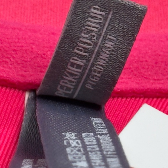 Aerie Perkier Pushup Bikini Top Pink 32A - Picture 4 of 4